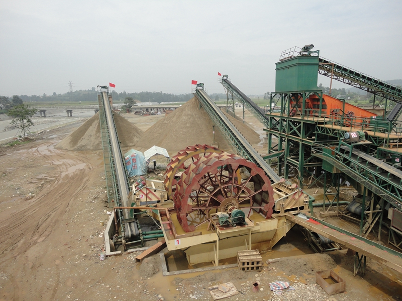 石英石制砂生產(chǎn)線