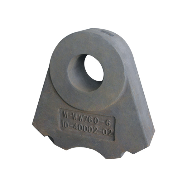 錘式破碎機耐磨配件高錳鋼錘頭