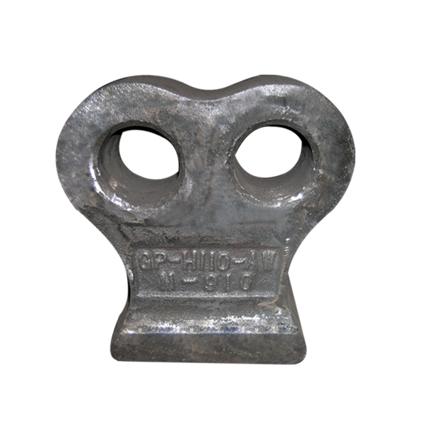 破碎機耐磨配件合金鋼復(fù)合錘頭