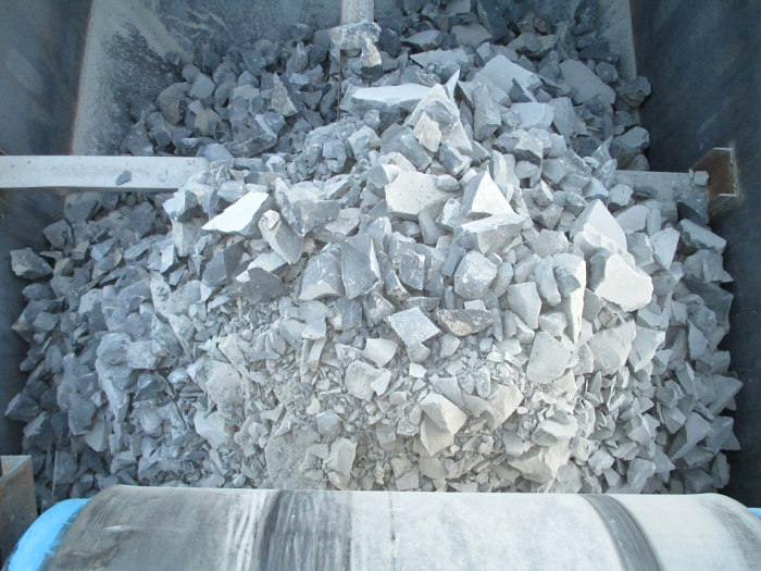 單段顎破出料組圖